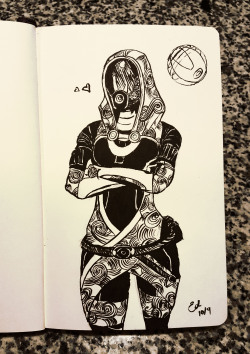 slayersangel:  day 9: space wife  (here you go @thetempest)