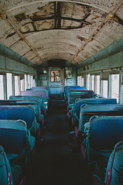 fuckyeahabandonedplaces:  Abandoned Train (by Gabtea (urbanautex))