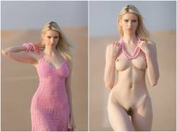 clothes on and off