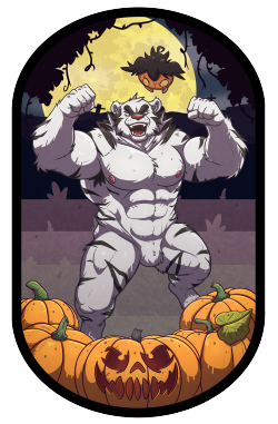 chocofoxcolin:   Were tiger?    A halloween pic for my friend