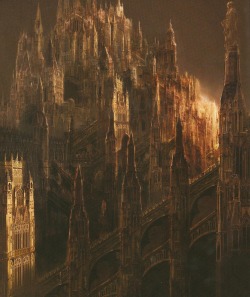 gravelorded:  Anor Londo, Dark Souls Design Works.