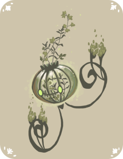 memookami:  Green Chandelure yo 