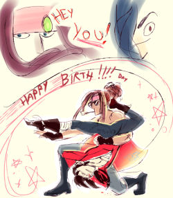 monsieurpaprika:  hi helo i saw. it was ya birthday so heres