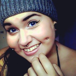 #me  #cheekpiercing #septumpiercing #smileypiercing