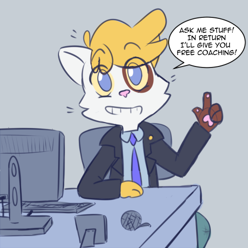 sunnyside-art: asksunnysideup: And you can ask me anything, really. Though if you’ve got a problem you need advice on, I’d be more than happy to try and help you out with that! -cough- I’m doing a thing. A thing for fun, to get me back in the swing