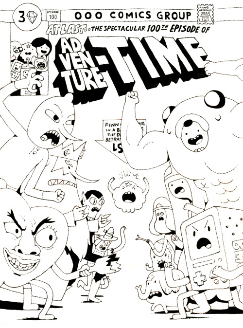 skronked:and here is here is the third adventure time drawing