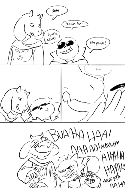 dystopian au where toriel and sans have my humor and the world