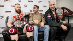 deidrelovessheamus:  WWE.com photos of Sheamus and Cesaro dropping