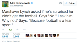 hbshizzle:peterosehaircut:Marshawn Lynch is a good dude.
