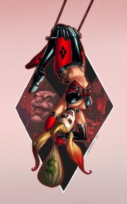 longlivethebat-universe:  Harley Quinn by Joyce Chins and Nei