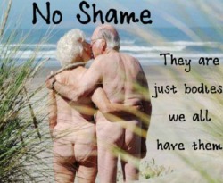 benudetoday:  No shameNo shame - They are just bodies http://bit.ly/1F5JuTT