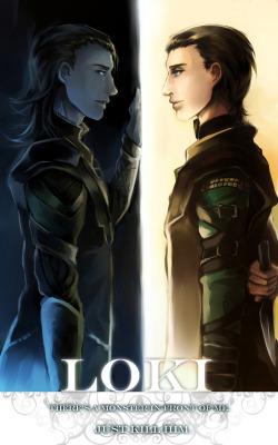 foursomewithteamfreewill:  The two sides of Loki, they want to