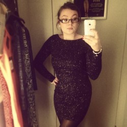 fucktards-unite:  Front of the dress #dress #glitterdress #bankclothing