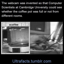 ultrafacts:      “The Trojan room coffee pot was the inspiration