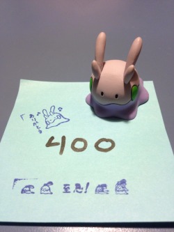 goomydoingstuff:  Goomy thanks you for 400 followers! 