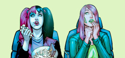 illyanapoleon: Harley Quinn & Poison Ivy in Harley Quinn