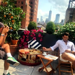 david-gandy:  David Gandy shooting in New York for Dolce &