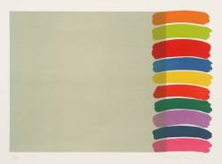 moodoofoo:Terry FrostStacked on the side, 1970lithograph30 x