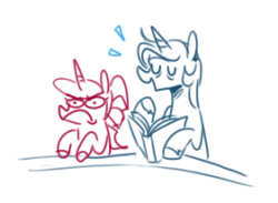 red-x-bacon: Doodle! Smoochies calm the angry pink gremlin! ⎸Eureka