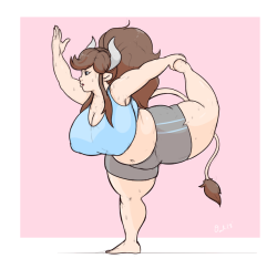 owlizard:  Millie for @cutie-doodlesshe’s a wholesome moo
