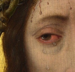 tacitosplendore:   Dieric Bouts, “Christ crowned by Thorns”,