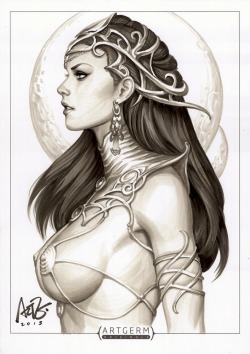 comicbookwomen:  Artgerm to kick off Dejah Thoris today. The