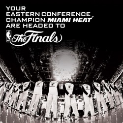 themiamiheat:  Your 2014 Easter Conference Champion @MiamiHEAT