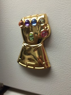 daily-superheroes:  Infinity Gauntlet bottle opener. When you