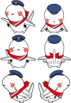 puppytiny:  osaka airport’s mascot, sora-yan, is so cute! 