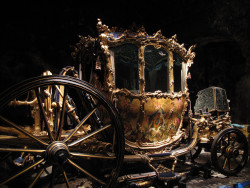 museum-of-artifacts:  The gilded coronation Coach of Sweden,
