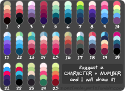 zippi44:  zoestanleyarts:  I wanted to make one of those color