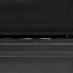 Daphnis and the Rings of Saturn #nasa #apod #jpl #caltech #ssi