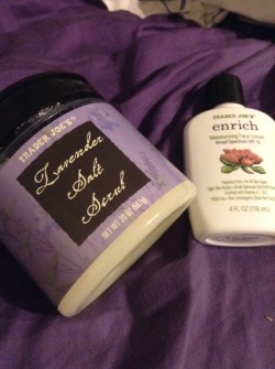 I smell like lavender and failed relationships