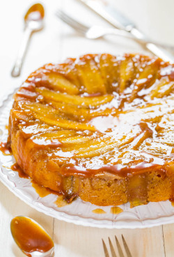 do-not-touch-my-food:  Caramelized Banana Upside-Down Cake