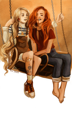 dasstark:    *whispers* we need more of Luna/Ginny arts   