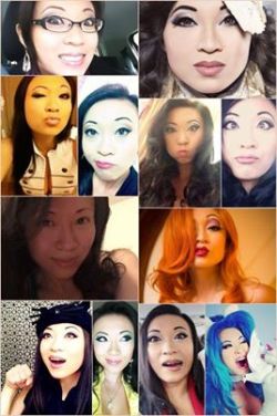 I like to call this…the many faces of yaya han