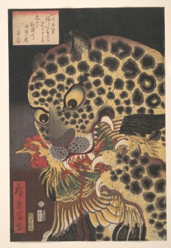 lionofchaeronea:The Tiger of Ryōgoku, Utagawa Hirokage, 1860