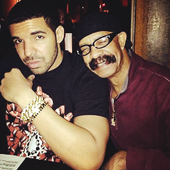 xonikamaraj:  Drake and his dad. 