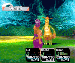 fantasyanime: A character in Chrono Cross (PS1), Macha, can defeat