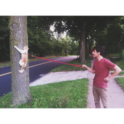 worldofthecutestcuties:  I took my cat on his first walk yesterday