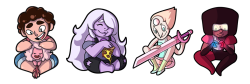 lesliesketch:  Designs for Steven Universe Charms I’ll be selling