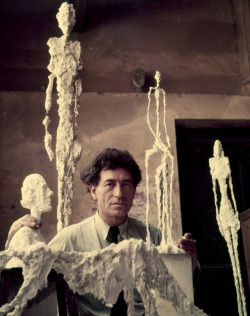 scandinaviancollectors:ALBERTO GIACOMETTI, Giacometti in his