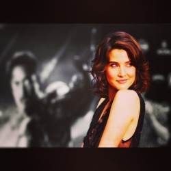 moons-heaven:  Perfect face. Girl crush. #CobieSmulders #HIMYM