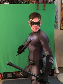 gaycomicgeek:  GayComicGeek as Nightwing   www.gaycomicgeek.com