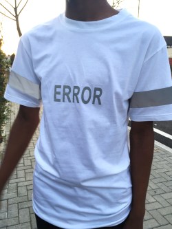 blvck-zoid:  ‘Error’ 3M TeeAvailable At: ALLEYN