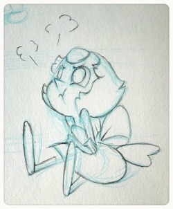 gracekraft:  Only thing cuter than Pearl is pouty child Pearl.