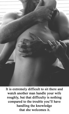 myeroticbunny:  It is extremely difficult to sit there and watch