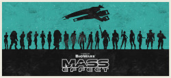 otlgaming:       MASS EFFECT SERIES POSTER by William Henry Prints