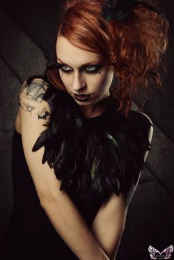 gothicandamazing:  Model, make up, styling, retouch: Model AshtrayheartPhoto: