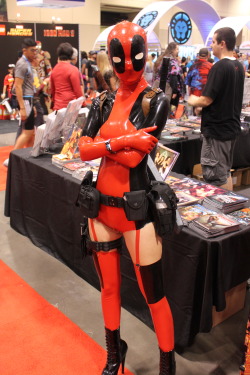 cosplayed:  Lady Deadpool 